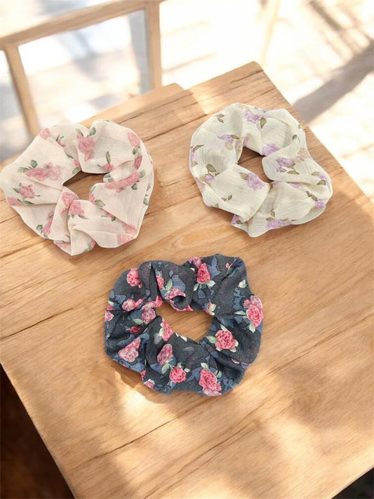 Korean scrunchies xl( pack of 12)